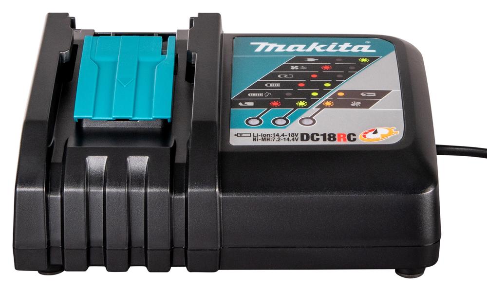 Makita Schnellladegerät DC18RC von Vorne