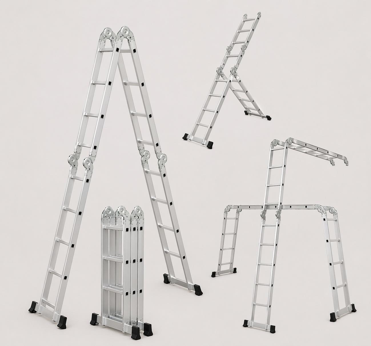 Aluminium-Mehrzweckleiter alle Positionen