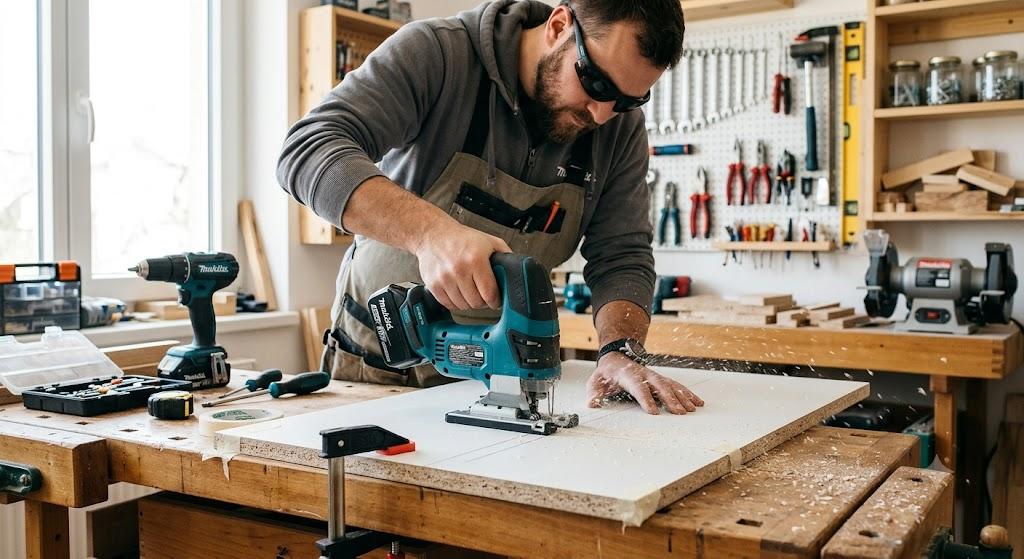 Warum Holz beim Sägen plötzlich ausfranst