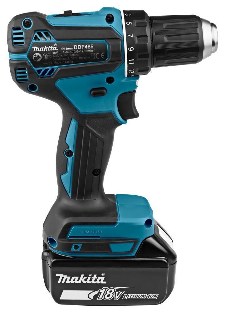 Makita DHP484 Akku-Bohrschrauber 18,0 V von Rechts